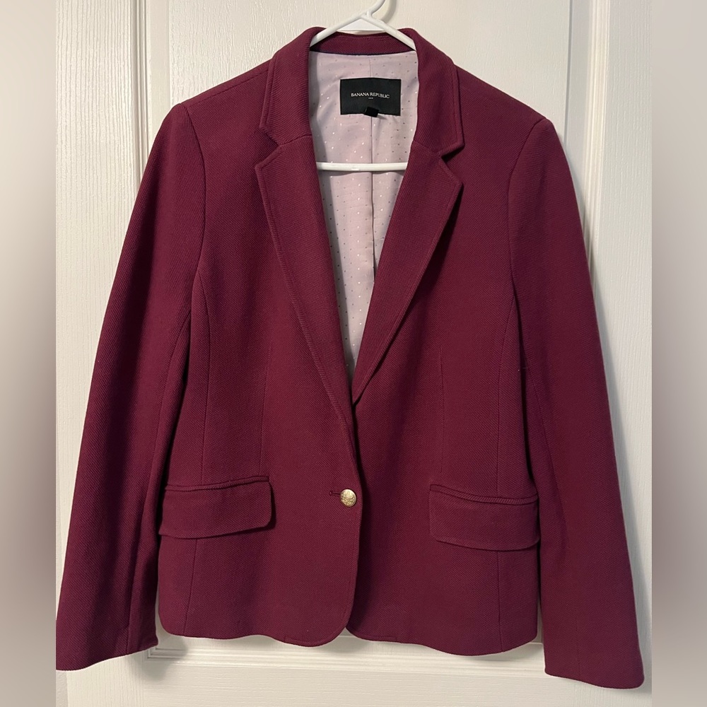 Women's Banana Republic Blazer.